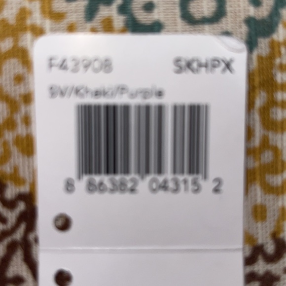 Coach Khaki and Purple Wallet - Picture 5 of 5